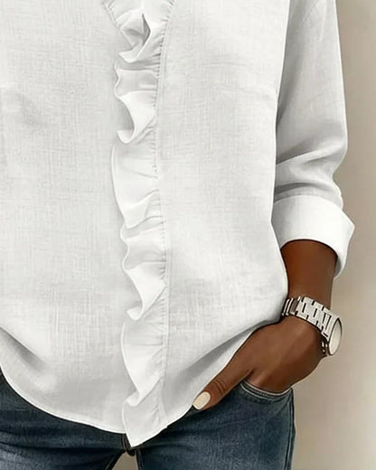 Susan™ | Blouse met ruches