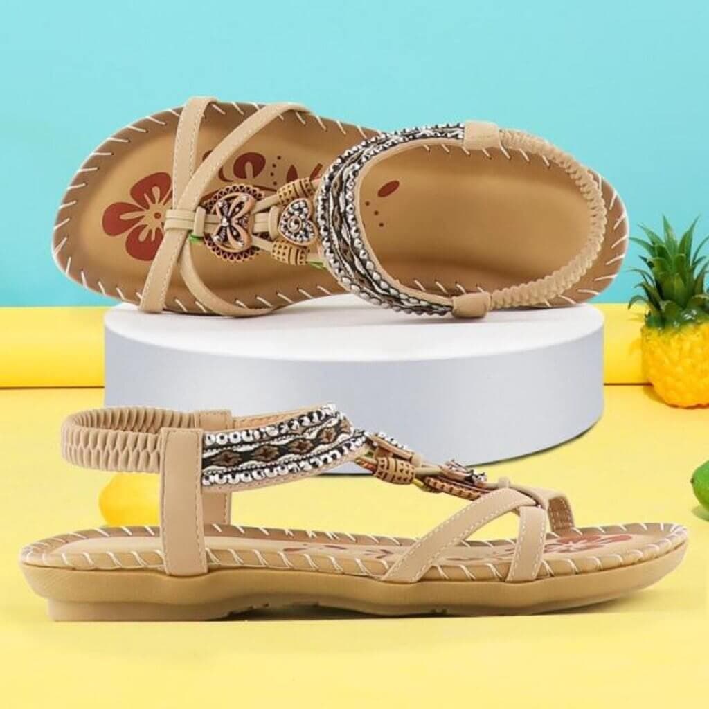 Alora™ | Sandalen tussen de tenen