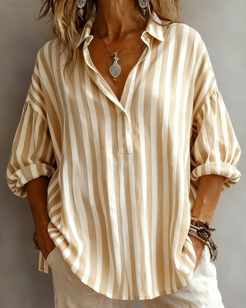 Nora™ | Gestreepte blouse