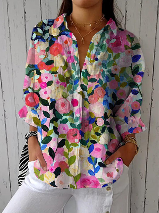 Frida™ | Bloemenblouse