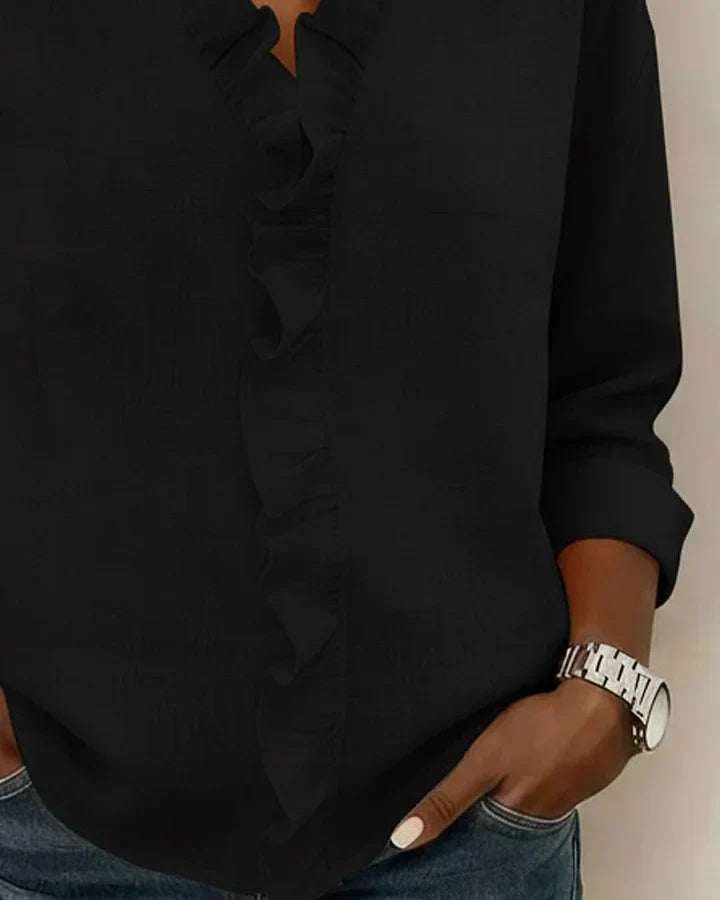 Susan™ | Blouse met ruches