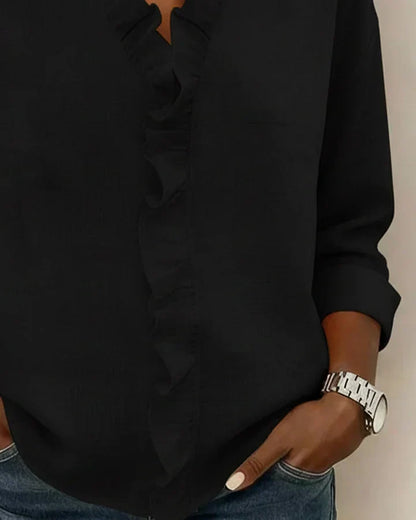 Susan™ | Blouse met ruches