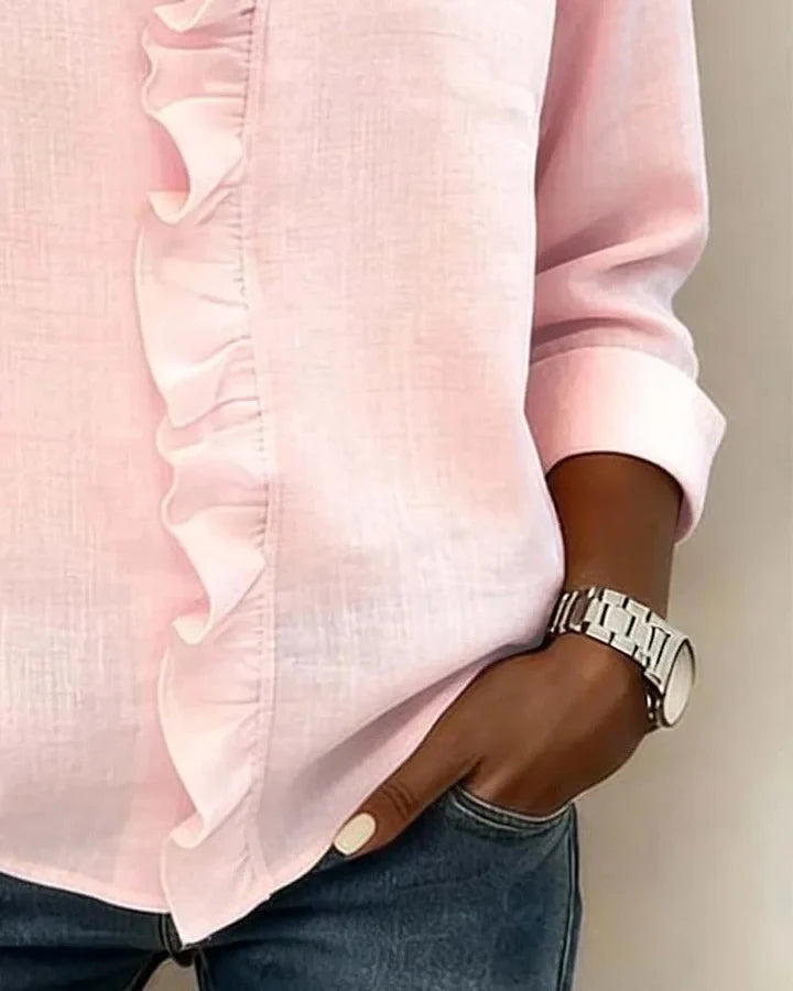 Susan™ | Blouse met ruches