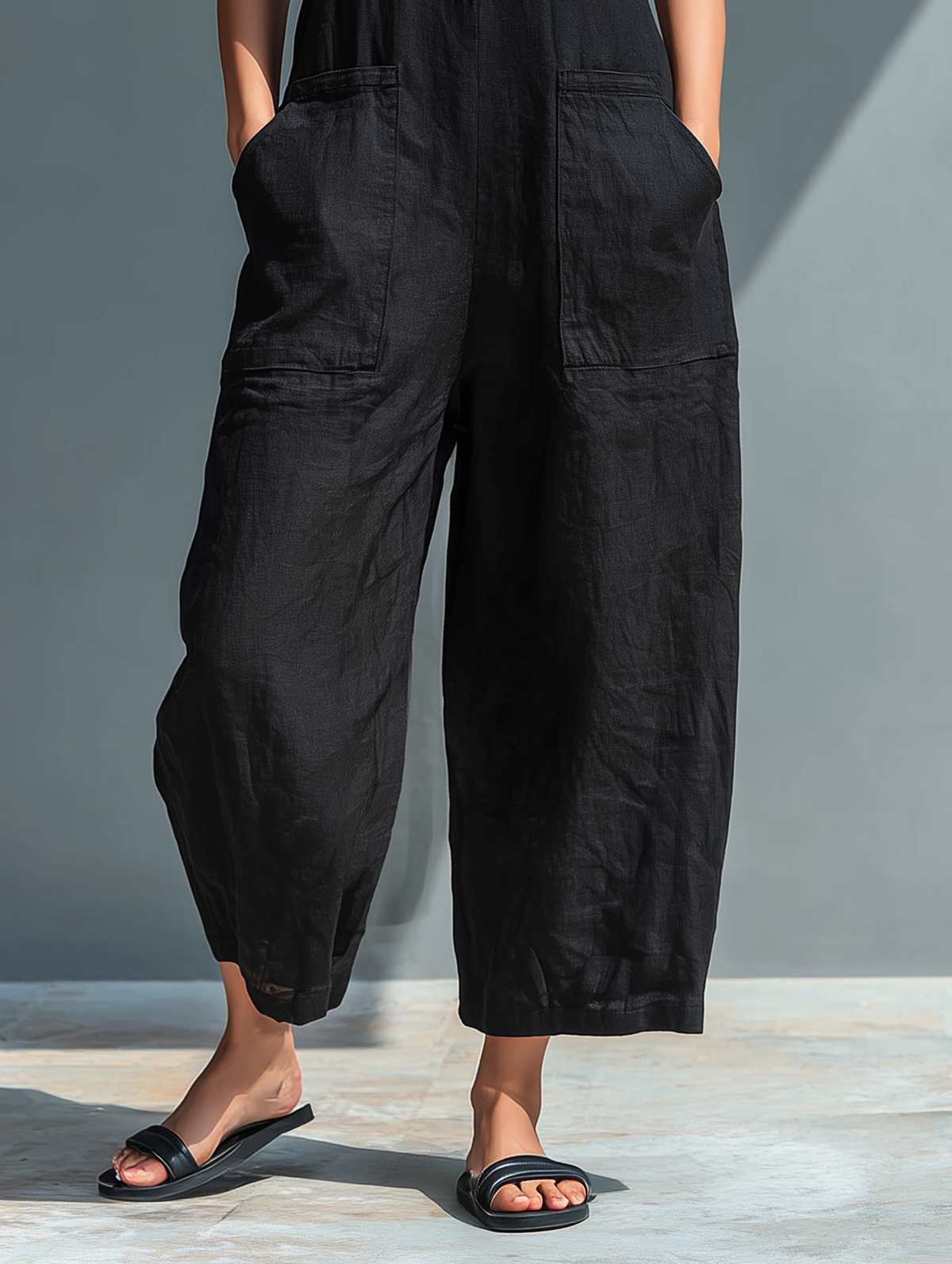 Noelia™ | Mouwloze jumpsuit