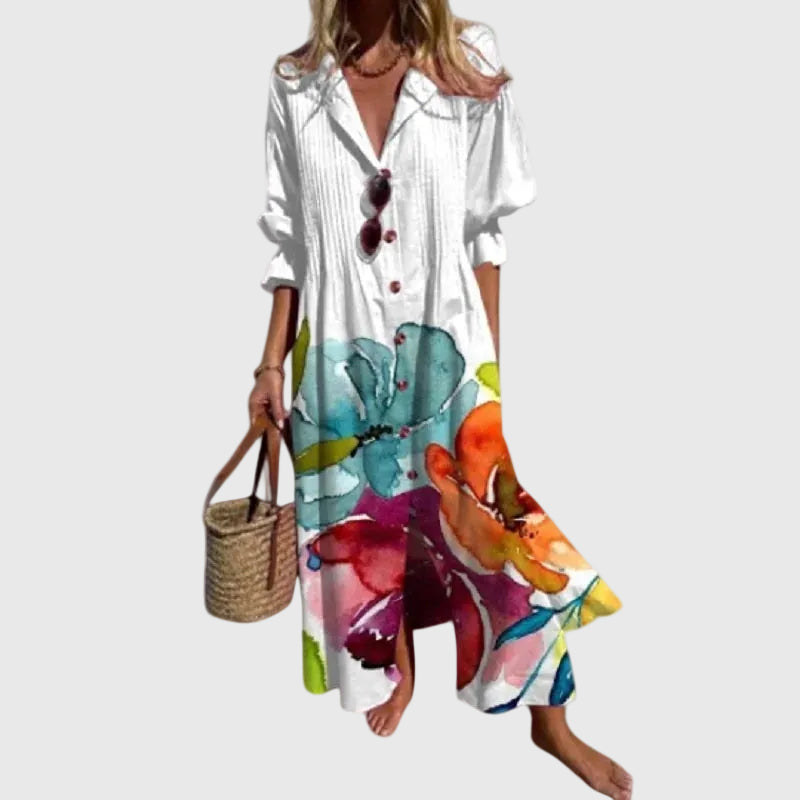 Zariah | Bohemian maxi-jurk