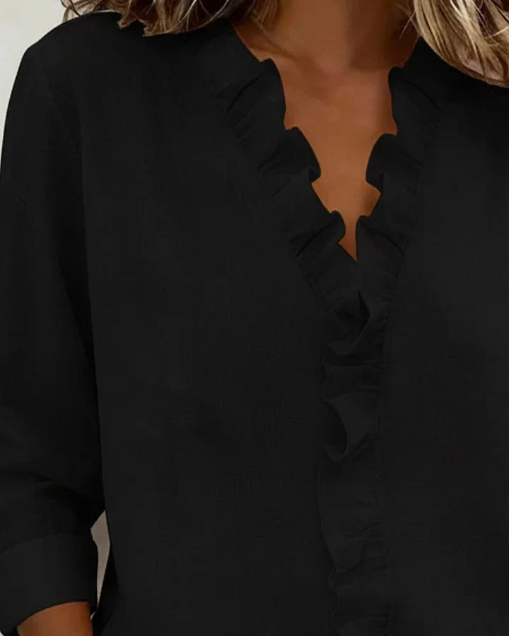 Susan™ | Blouse met ruches