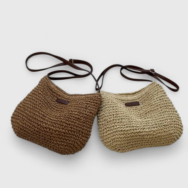 SIMONA™ | Gevlochten tas