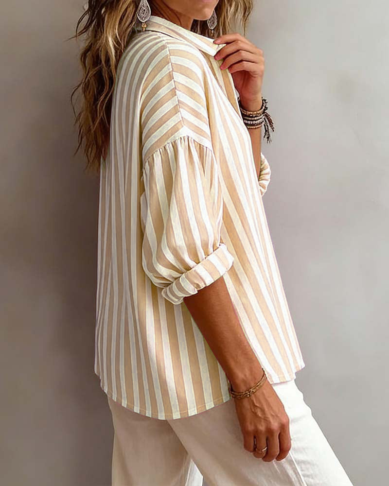 Nora™ | Gestreepte blouse