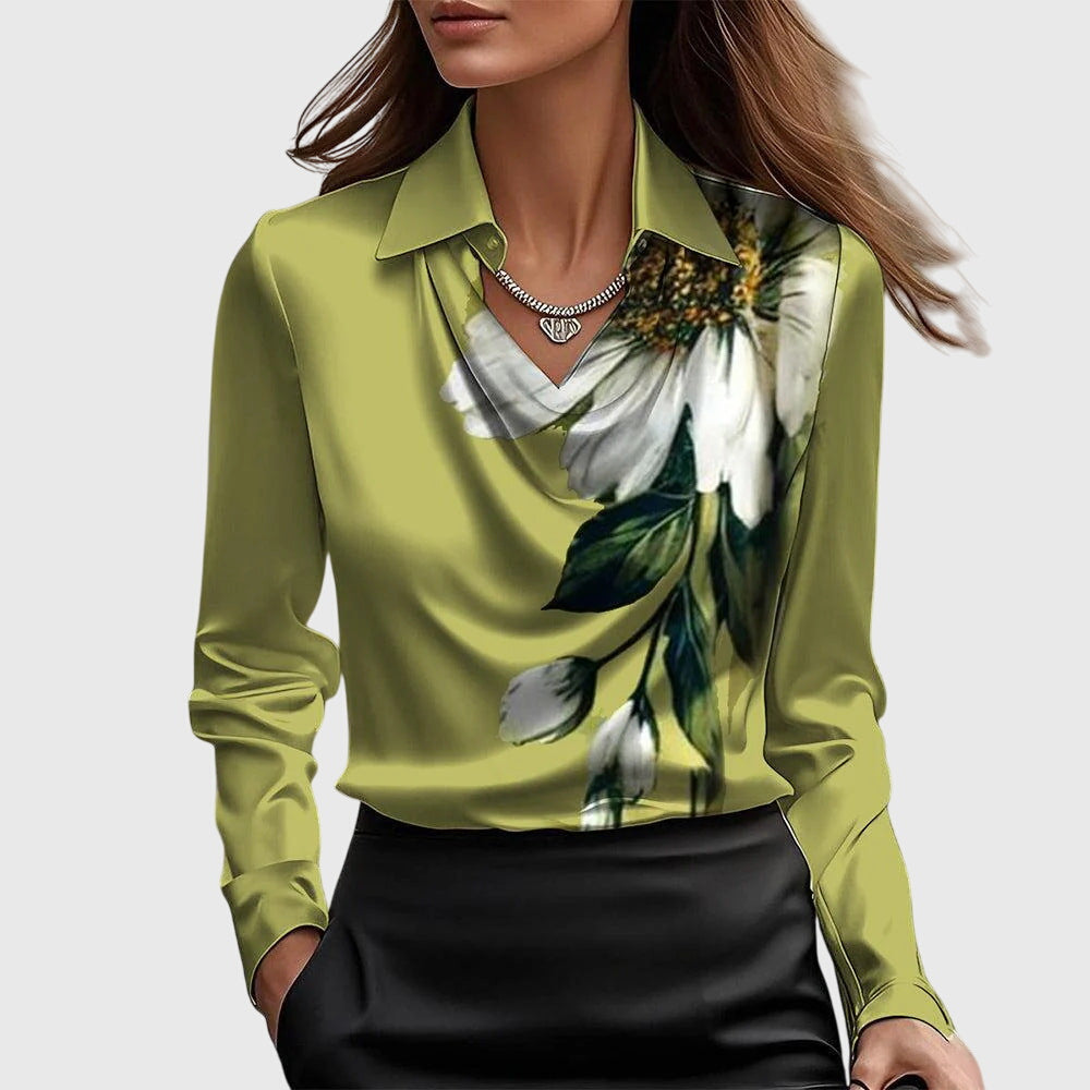 Aisha™ | Glanzende Blouse