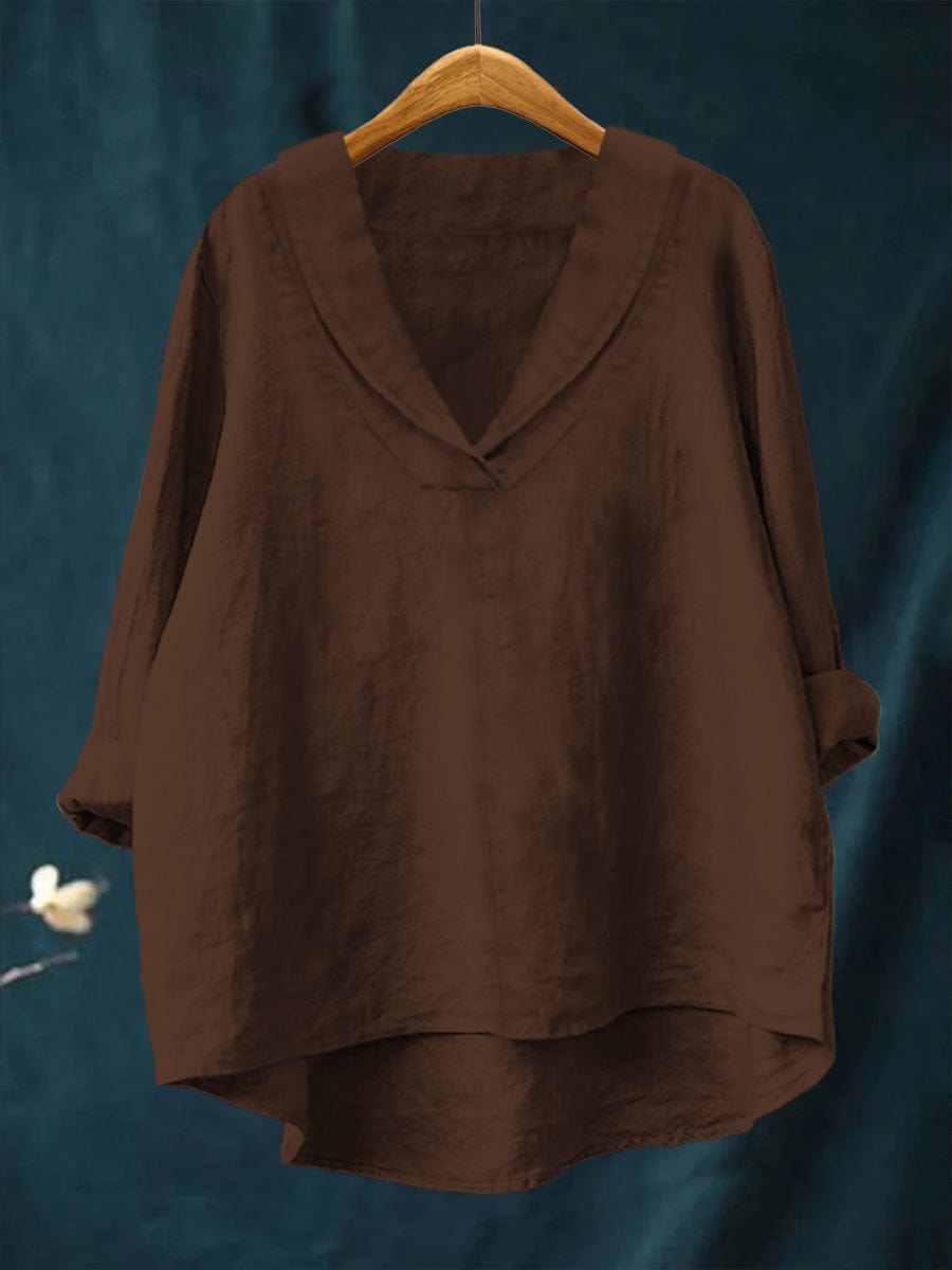 Hortense™ | Blouse met V-hals
