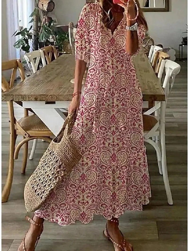 Lana™ | Bohemien maxi-jurk