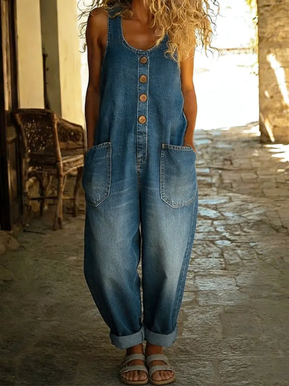 Aurore™ | Denim jumpsuit