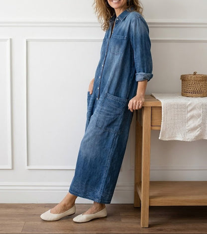 Diana™ | Vintage denim overall
