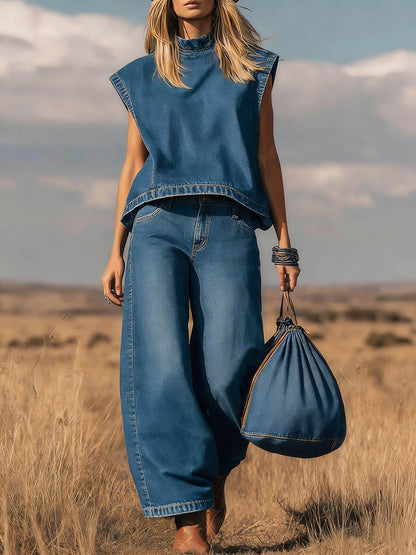 Noémie™ | 2-delige denimset