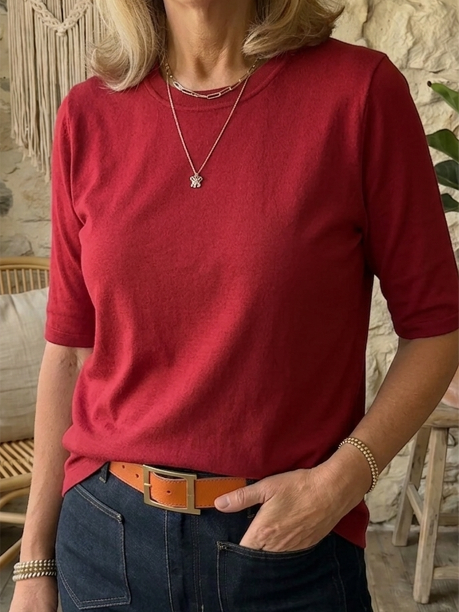Céline™ | katoenen T-shirt