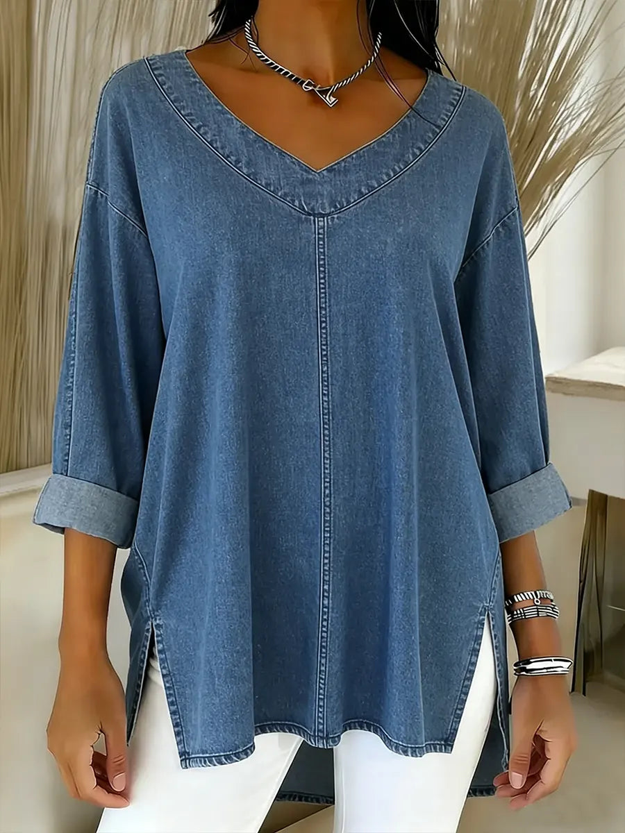 Jessica™ | Top met V-hals