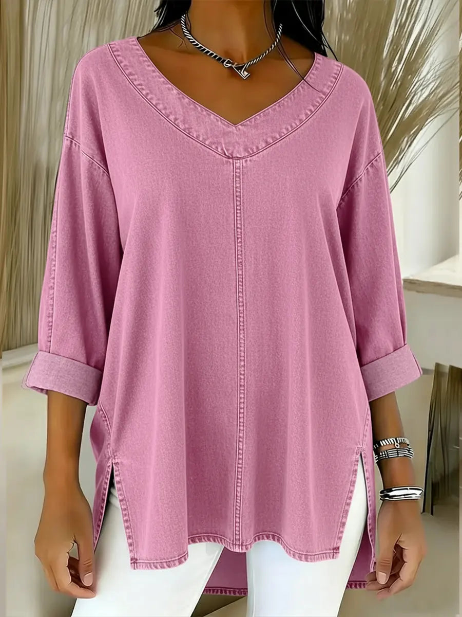 Jessica™ | Top met V-hals