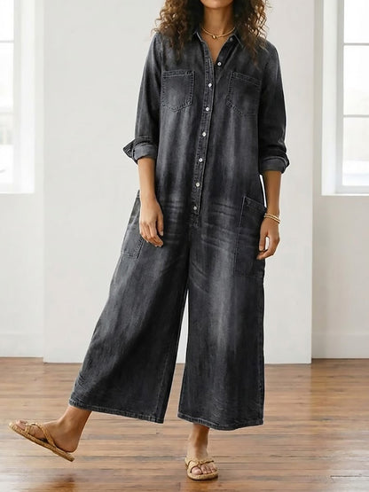 Diana™ | Vintage denim overall
