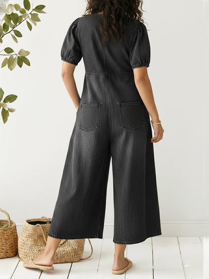 Alina™ | Denim jumpsuit
