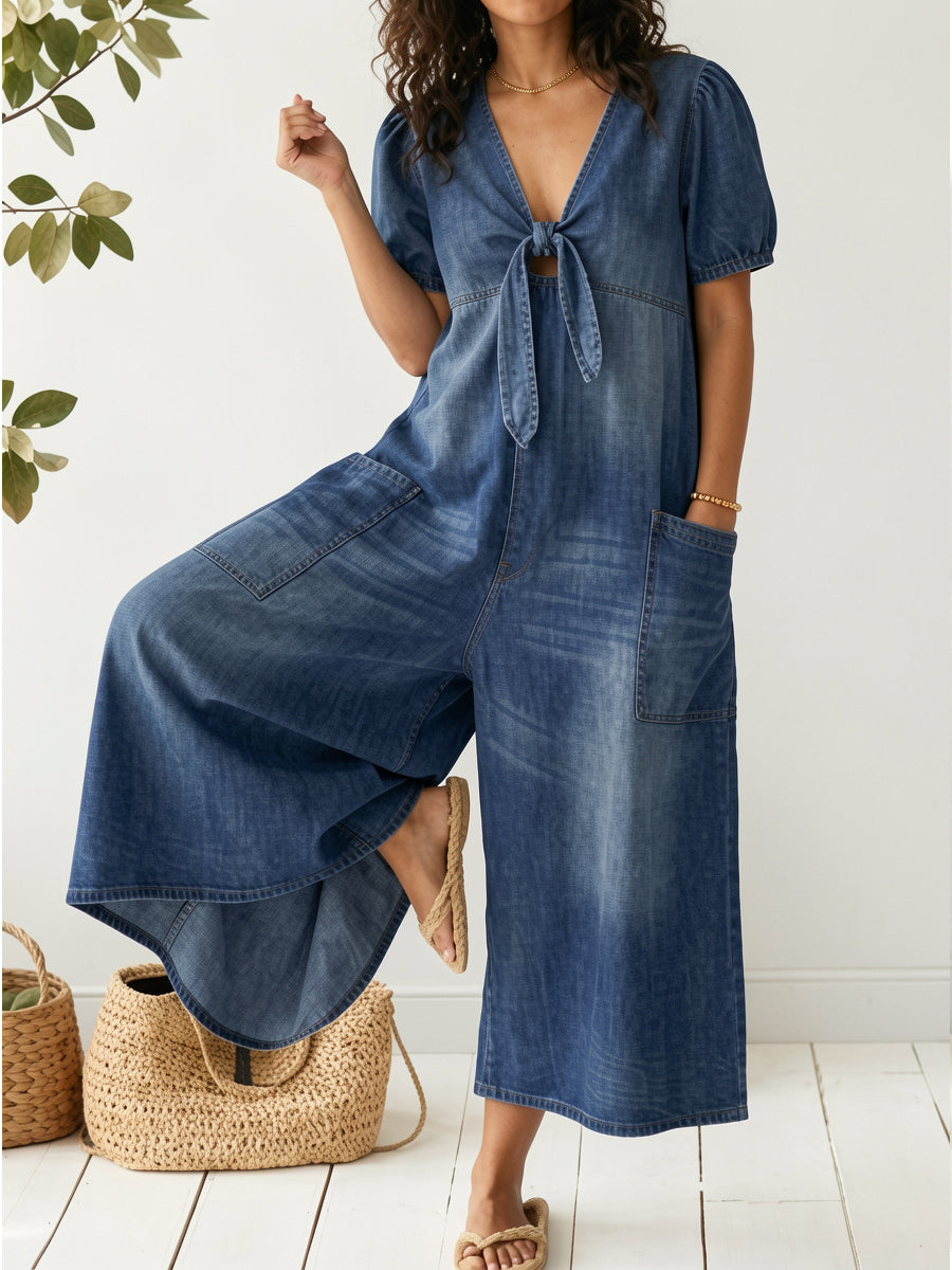 Capucine™ | Denim-jumpsuit