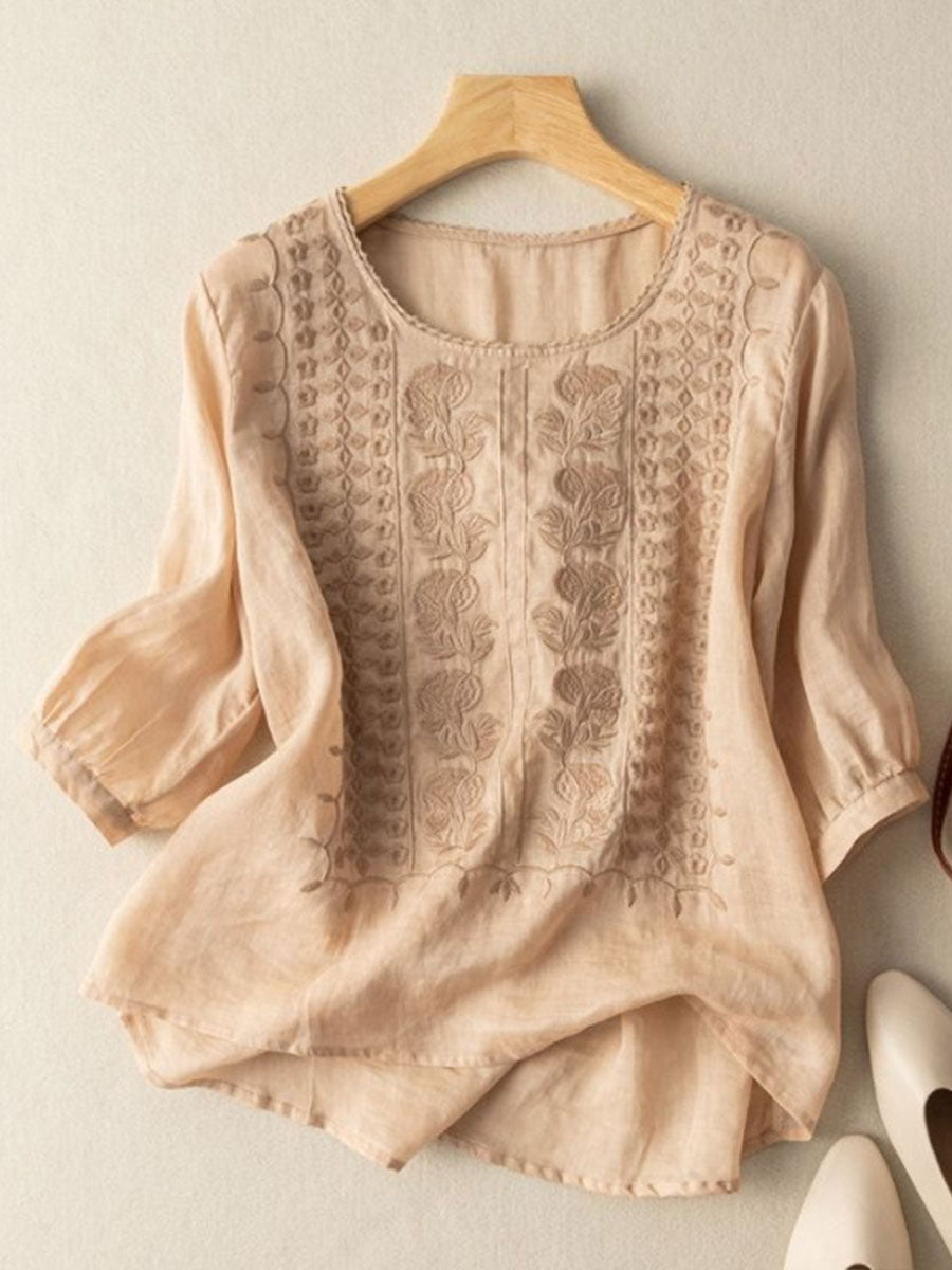 Fleur™ | Blouse van hoogwaardig katoen