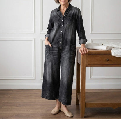 Diana™ | Vintage denim overall