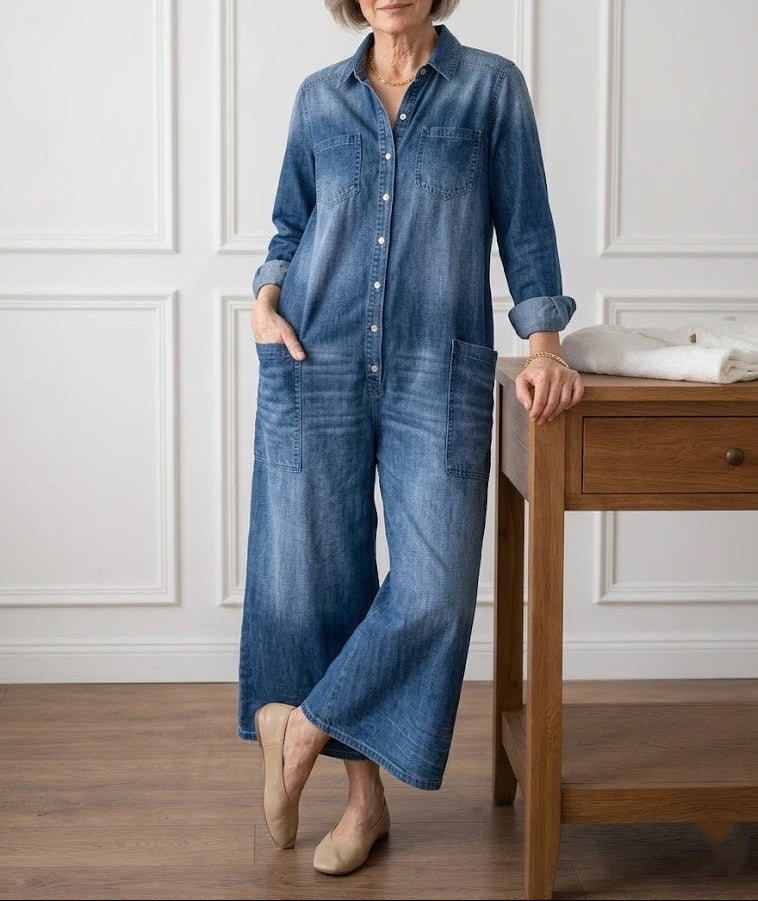 Diana™ | Vintage denim overall