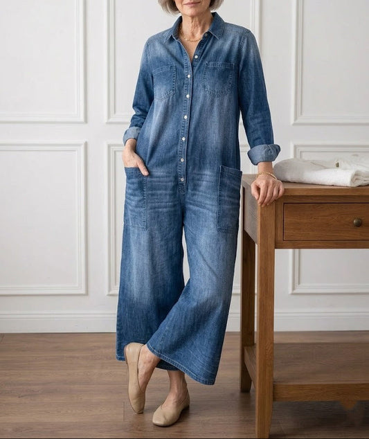 Diana™ | Vintage denim overall