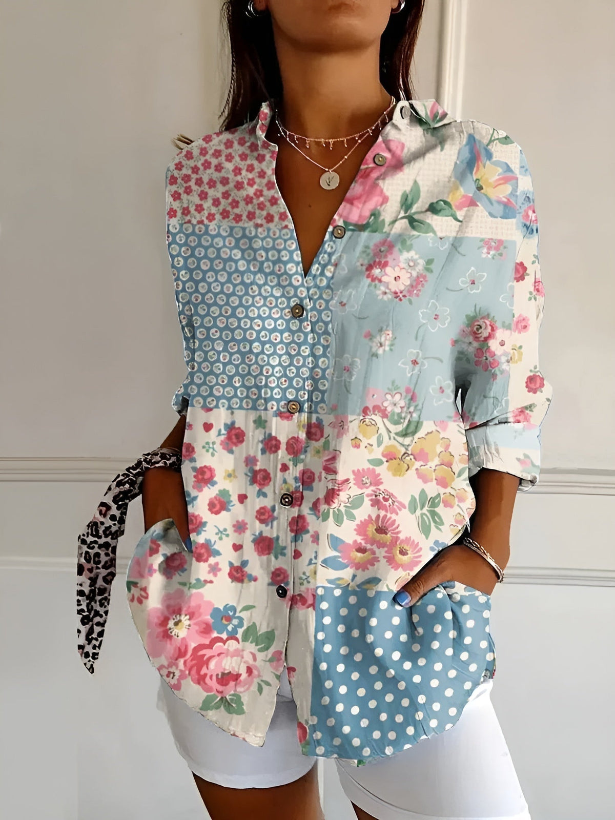 Kaitlyn™ | Blouse met bloemenprint