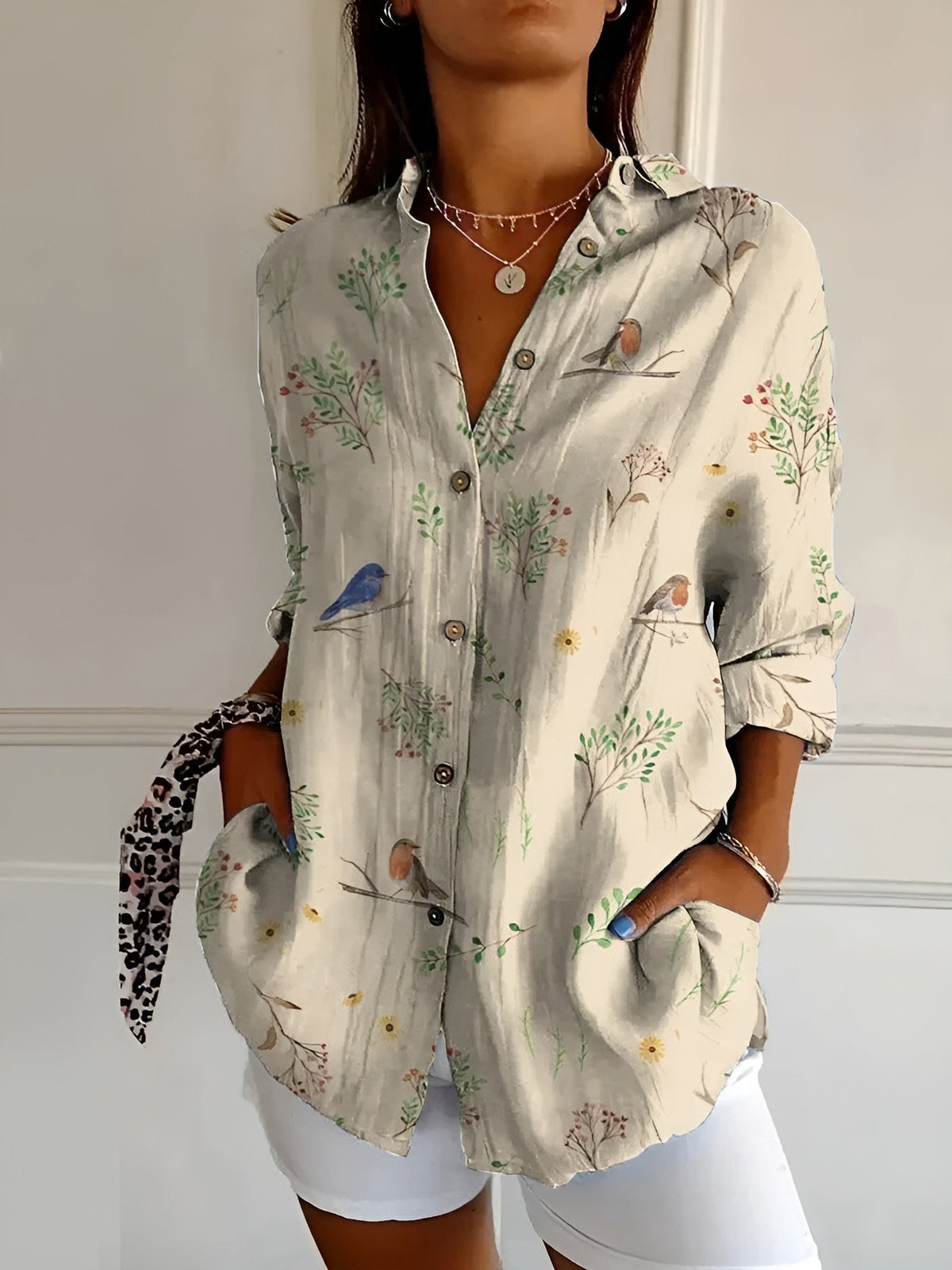 Kaitlyn™ | Blouse met bloemenprint