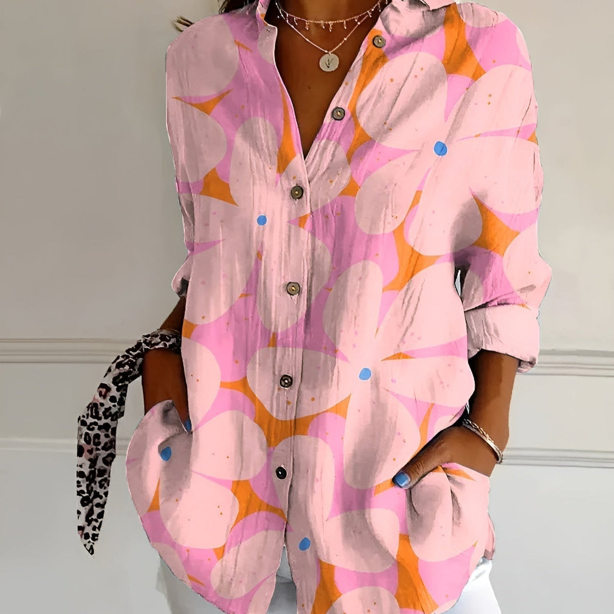Kaitlyn™ | Blouse met bloemenprint