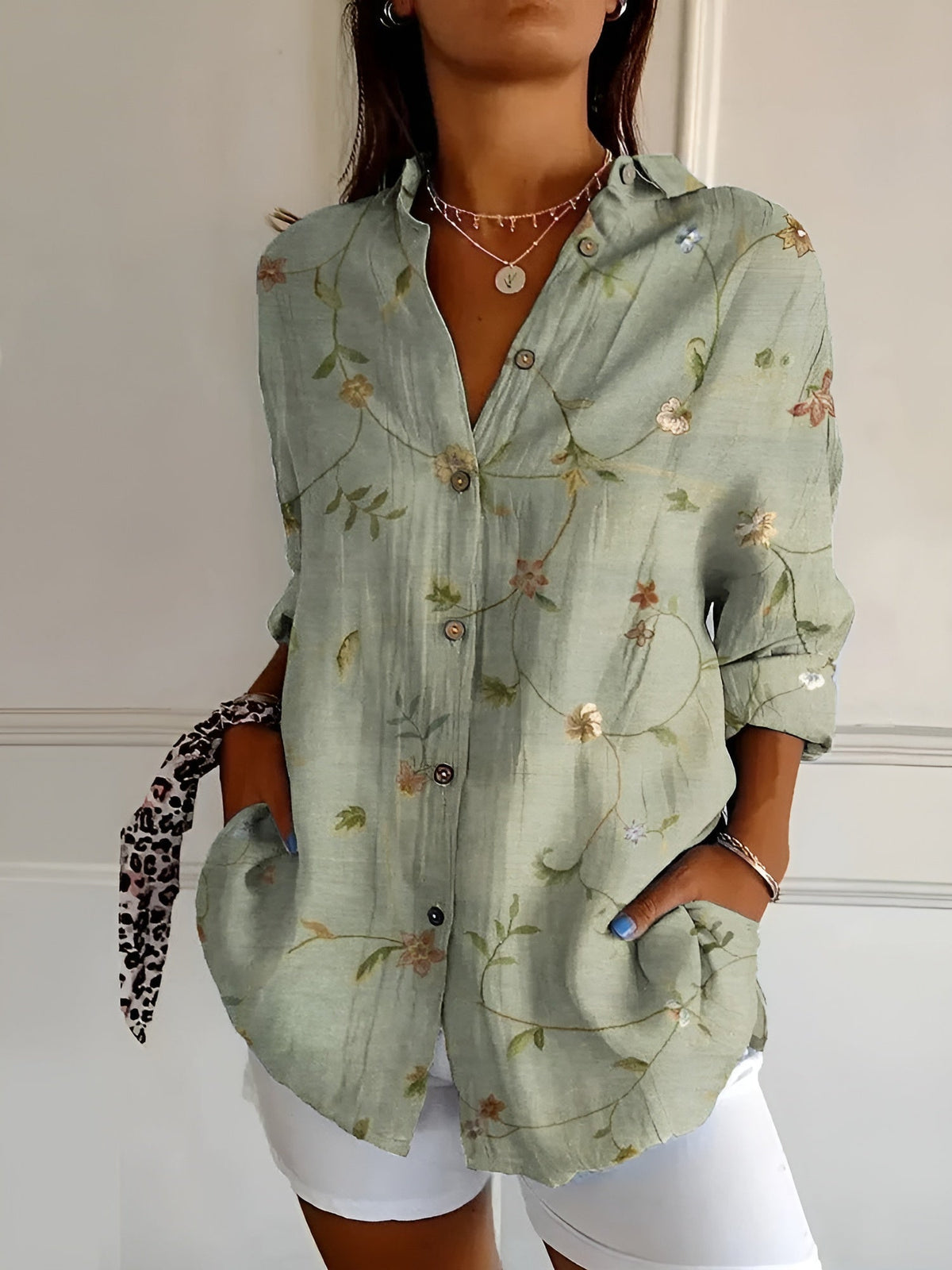 Kaitlyn™ | Blouse met bloemenprint