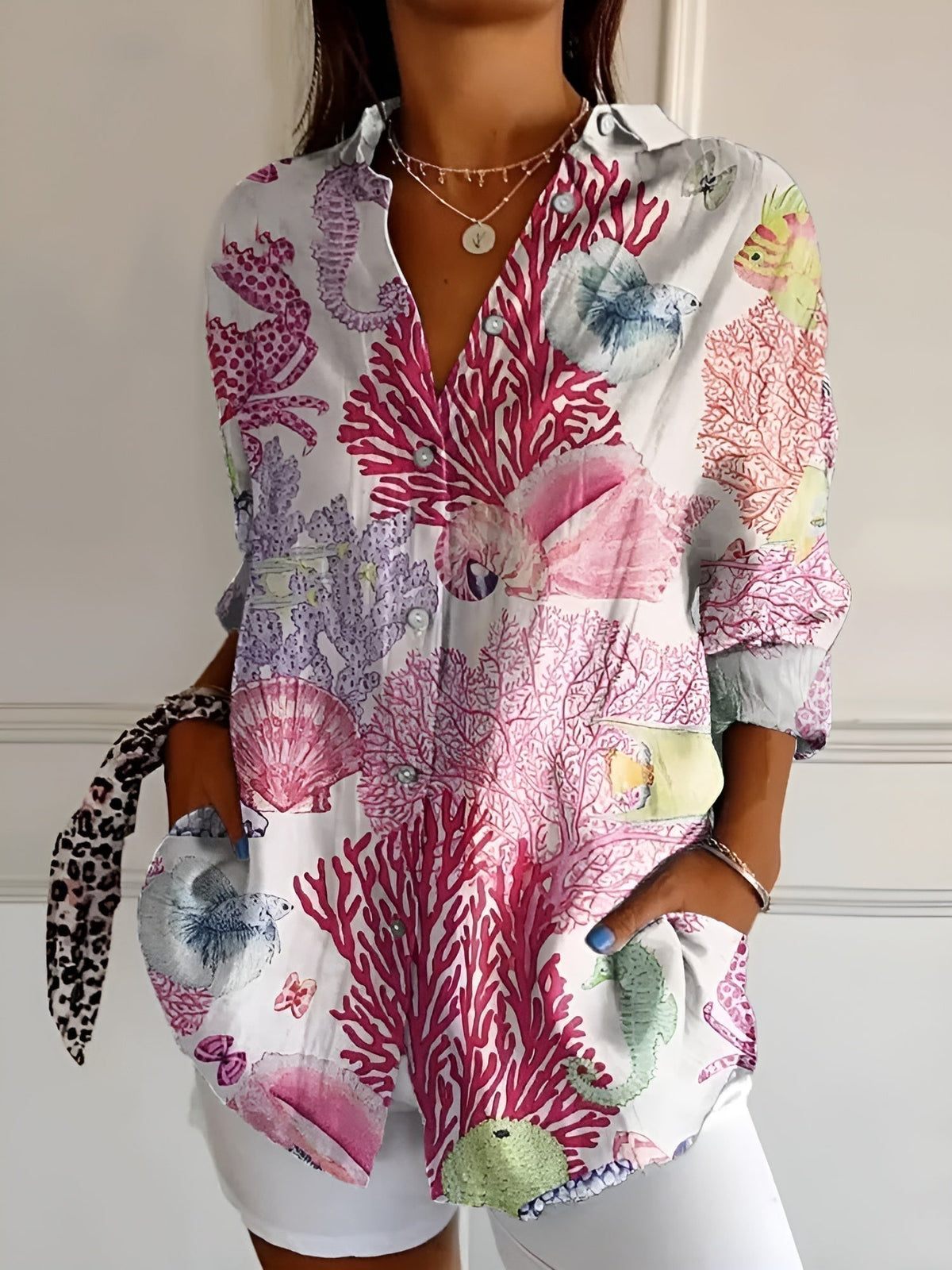 Kaitlyn™ | Blouse met bloemenprint
