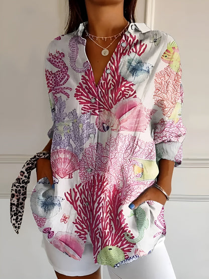 Kaitlyn™ | Blouse met bloemenprint