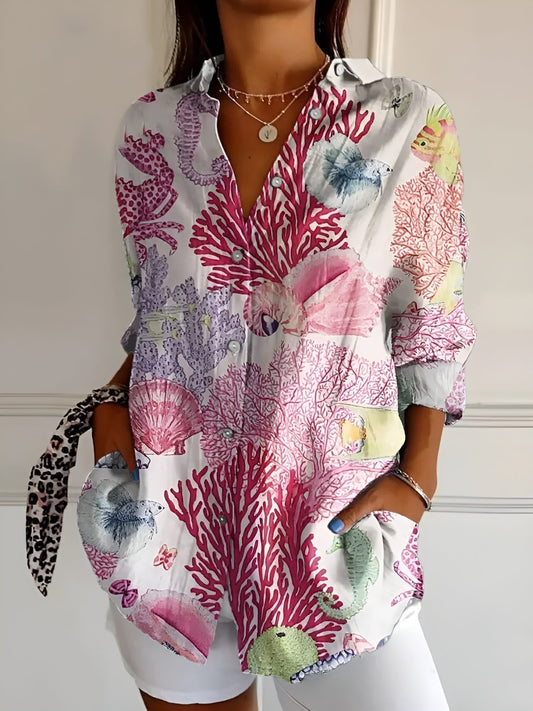 Kaitlyn™ | Blouse met bloemenprint